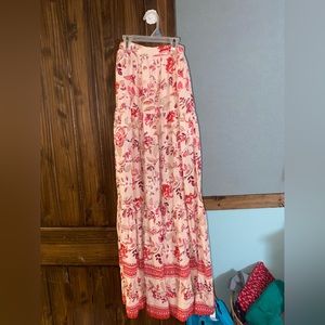Francesca’s Never Worn Maxi Skirt With Slit